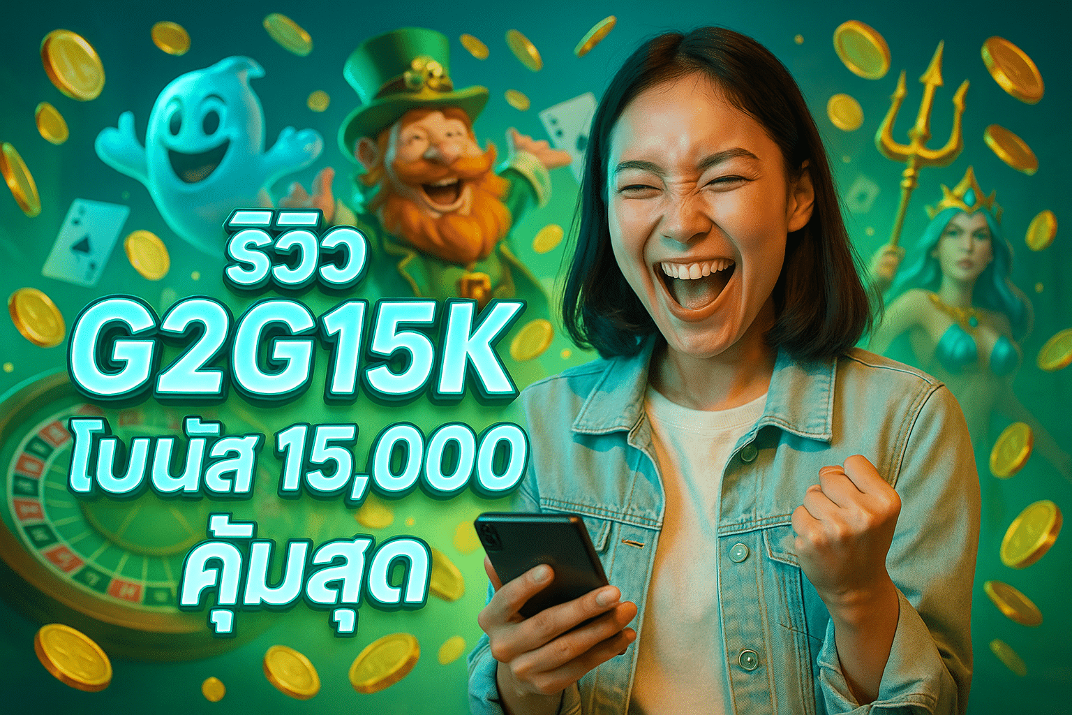 รีวิว G2G15K โบนัส 15,000 คุ้มสุด