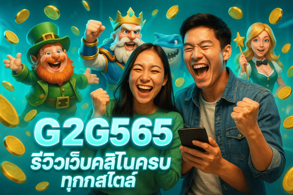 G2G565 รีวิวเว็บคาสิโนครบทุกสไตล์