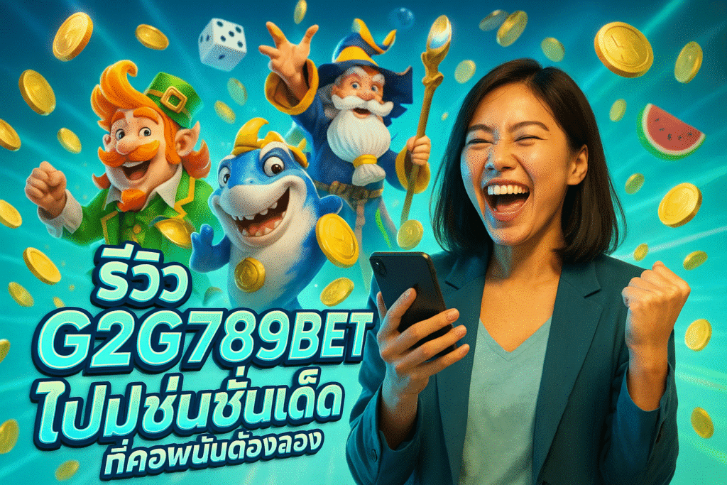 รีวิว G2G789BET โปรโมชั่นเด็ดที่คอพนันต้องลอง