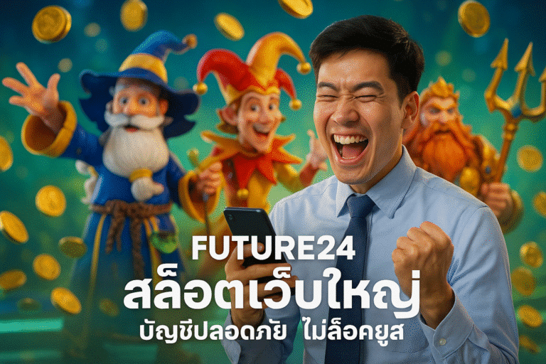 FUTURE24 สล็อตเว็บใหญ่ บัญชีปลอดภัย ไม่ล็อคยูส