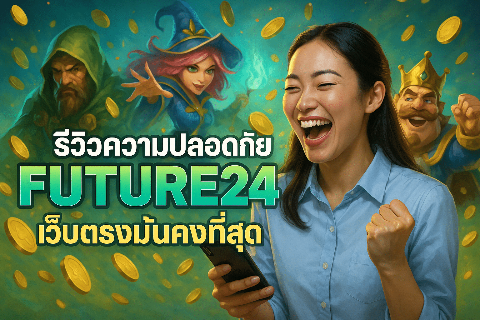 รีวิวความปลอดภัย FUTURE24 เว็บตรงมั่นคงที่สุด