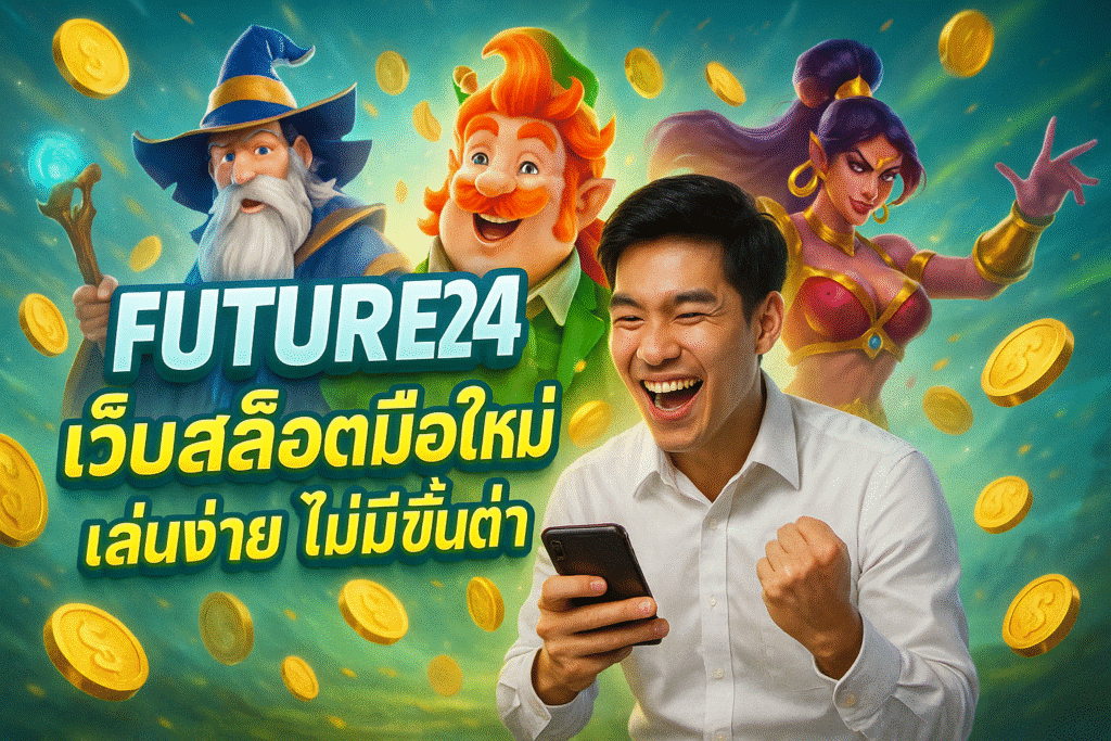 FUTURE24 เว็บสล็อตมือใหม่ เล่นง่าย ไม่มีขั้นต่ำ