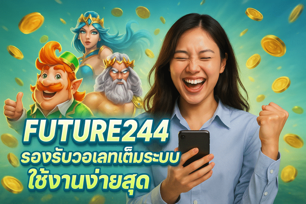 FUTURE24 รองรับวอเลทเต็มระบบ ใช้งานง่ายสุด