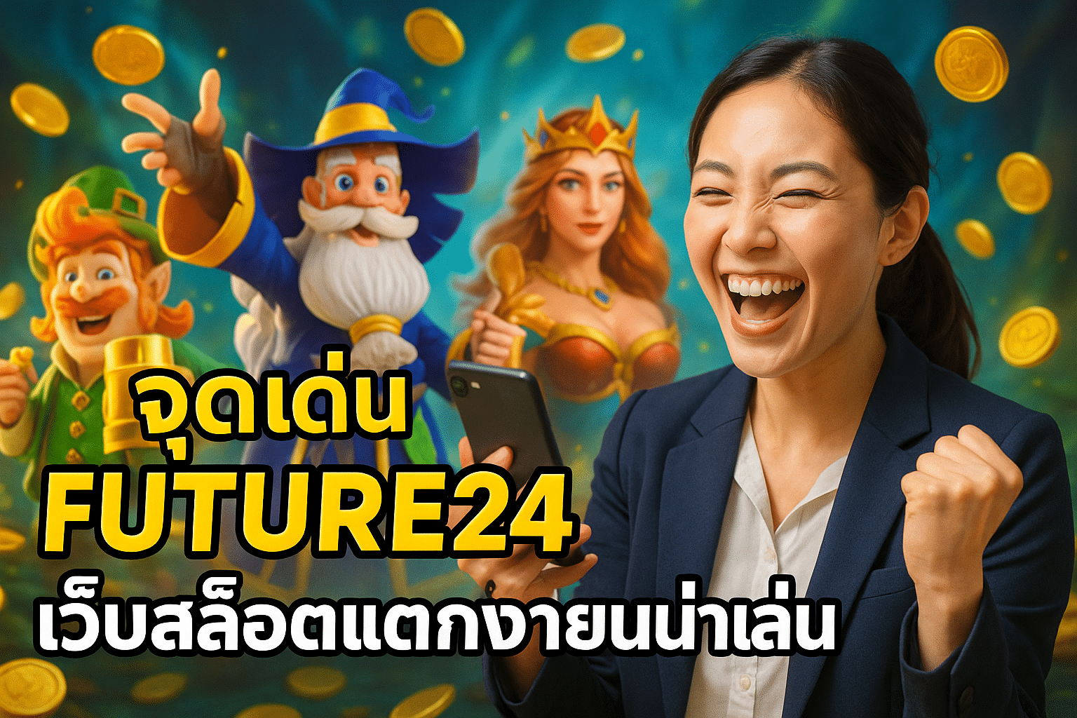 จุดเด่น FUTURE24 เว็บสล็อตแตกง่ายน่าเล่น
