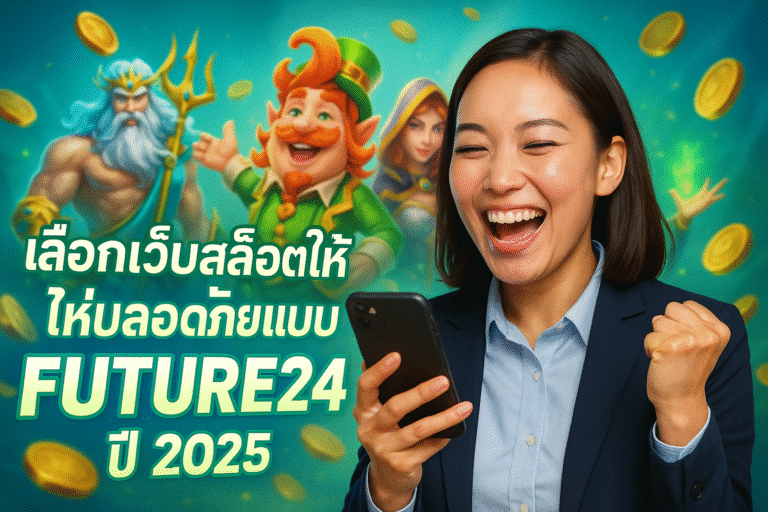 เลือกเว็บสล็อตให้ปลอดภัยแบบ FUTURE24 ปี 2025