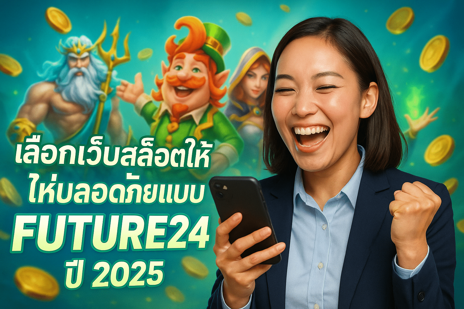 เลือกเว็บสล็อตให้ปลอดภัยแบบ FUTURE24 ปี 2025